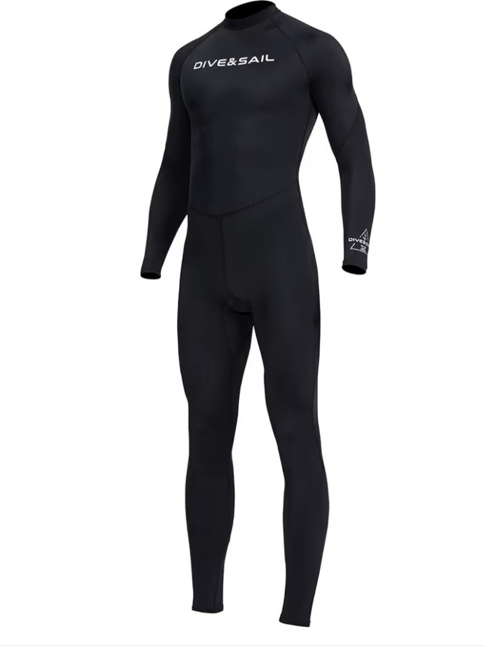 Men’s Long Sleeve Full-Body Dive Skin - Black #51